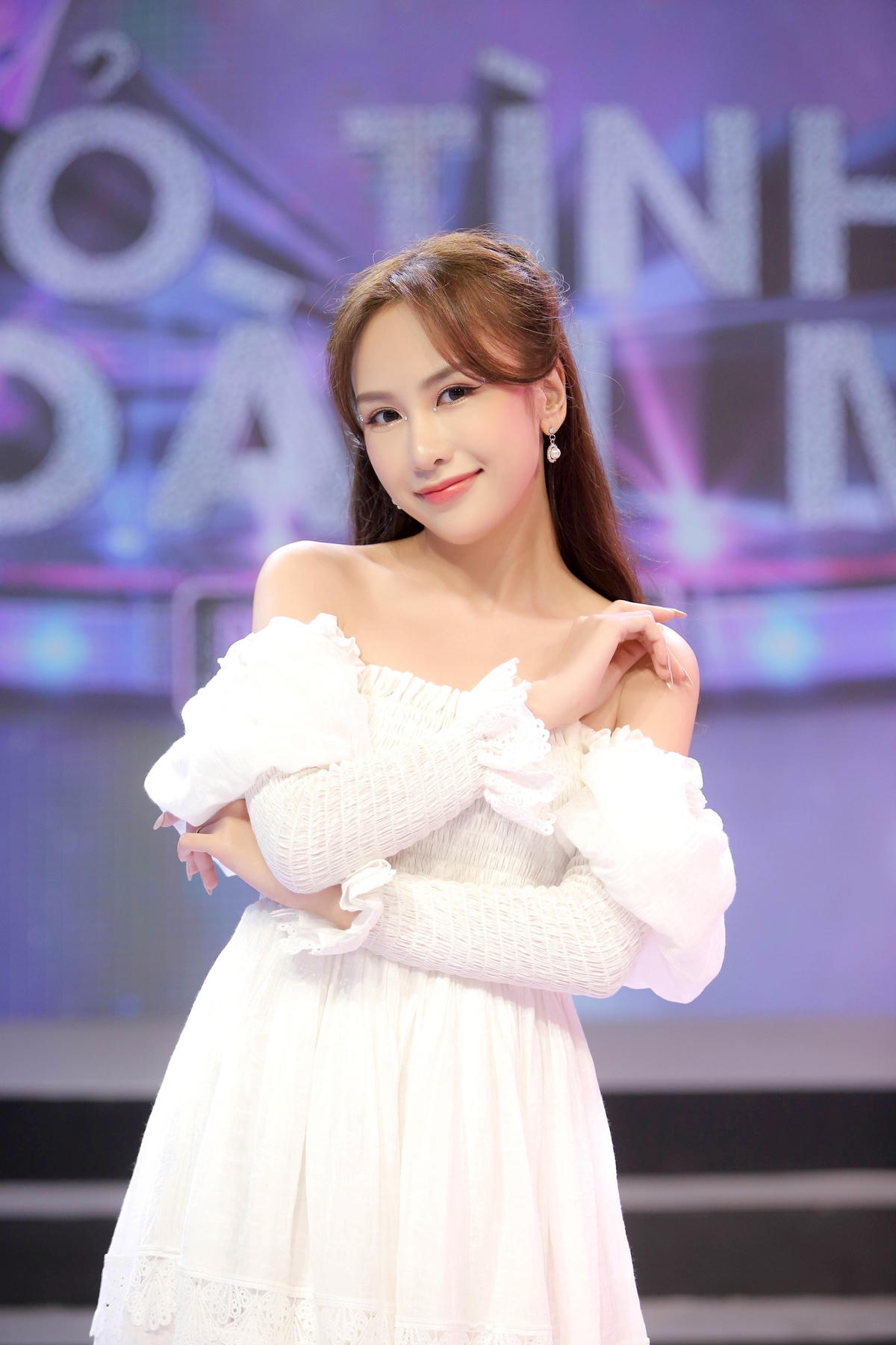 "Công chúa" thẳng tính Jenna Anh Phương chính là người Đức Hải đến tìm. Ảnh: Perfect Universe.