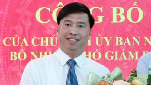 Ông Nguyễn Quang Vinh khi chưa bị bắt. Ảnh: Sở GTVT tỉnh Thái Nguyên.