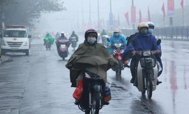 Dự báo mưa lạnh xảy ra ở nhiều nơi trong hôm nay. Ảnh: VTC News.