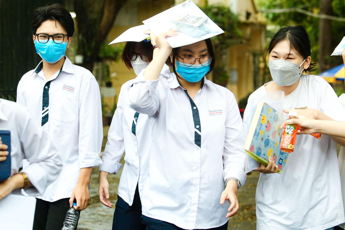 Thí sinh dự tại Kỳ thi tốt nghiệp THPT năm 2022.