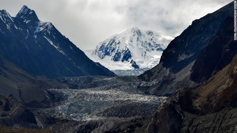 Sông băng Passu ở khu vực phía Bắc Gilgit-Baltistan của Pakistan.