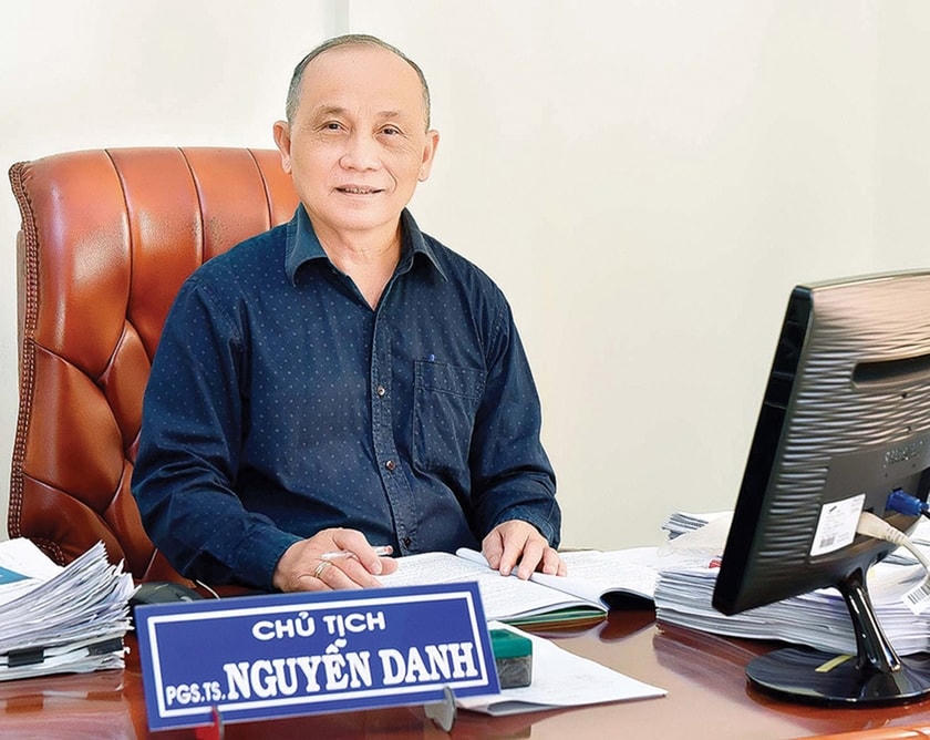 Ông Nguyễn Danh - Chủ nhiệm Hội đồng tư vấn dân chủ - pháp luật của Ủy ban MTTQ Việt Nam tỉnh Gia Lai khóa X.