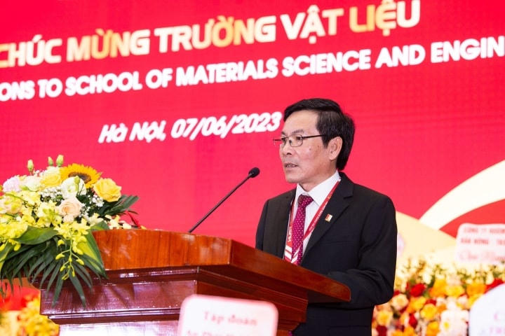 GS Huỳnh Trung Hải, tân Hiệu trưởng trường Vật liệu.