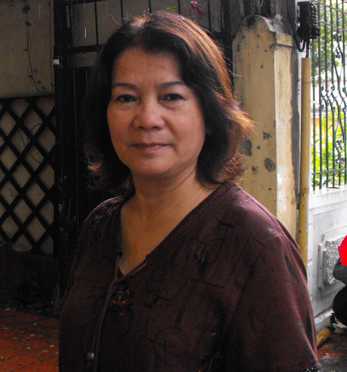 Nhà thơ Đoàn Thị Lam Luyến. Ảnh: Xuân Chi.  