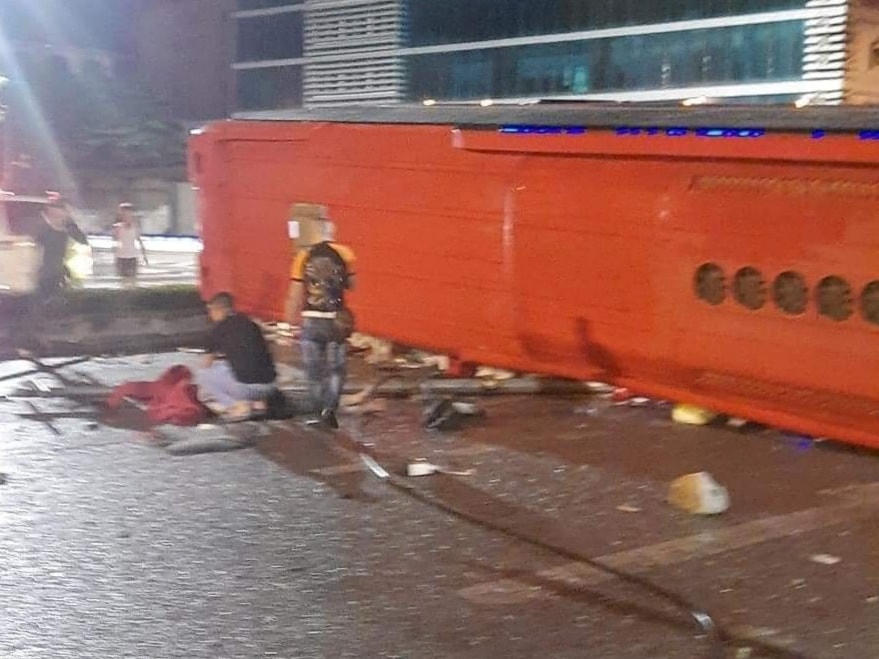 Theo báo cáo của Sở GTVT tỉnh Nghệ An, trước khi rời bến, trên xe khách có 35 hành khách.