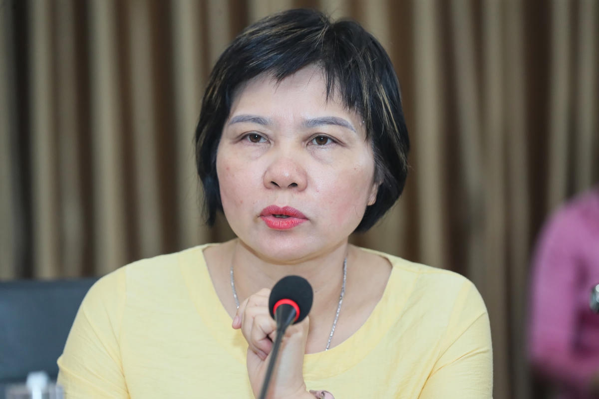 Bà Đỗ Thị Thu Hằng. Ảnh: Quang Vinh.