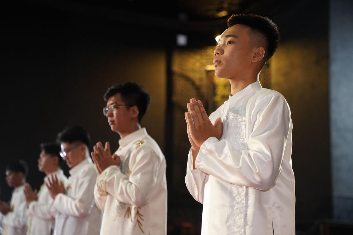 Những khoảnh khắc xúc động trong ngày đầu tiên của chuỗi hoạt động mừng mùa Vu Lan tại núi Bà Đen