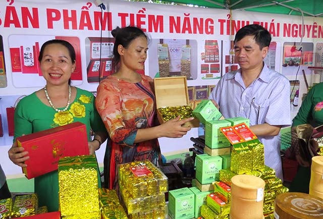 Sau 3 năm triển khai thực hiện Chương trình mỗi xã một sản phẩm, đến nay toàn tỉnh Thái Nguyên đã có trên 120 sản phẩm OCOP.