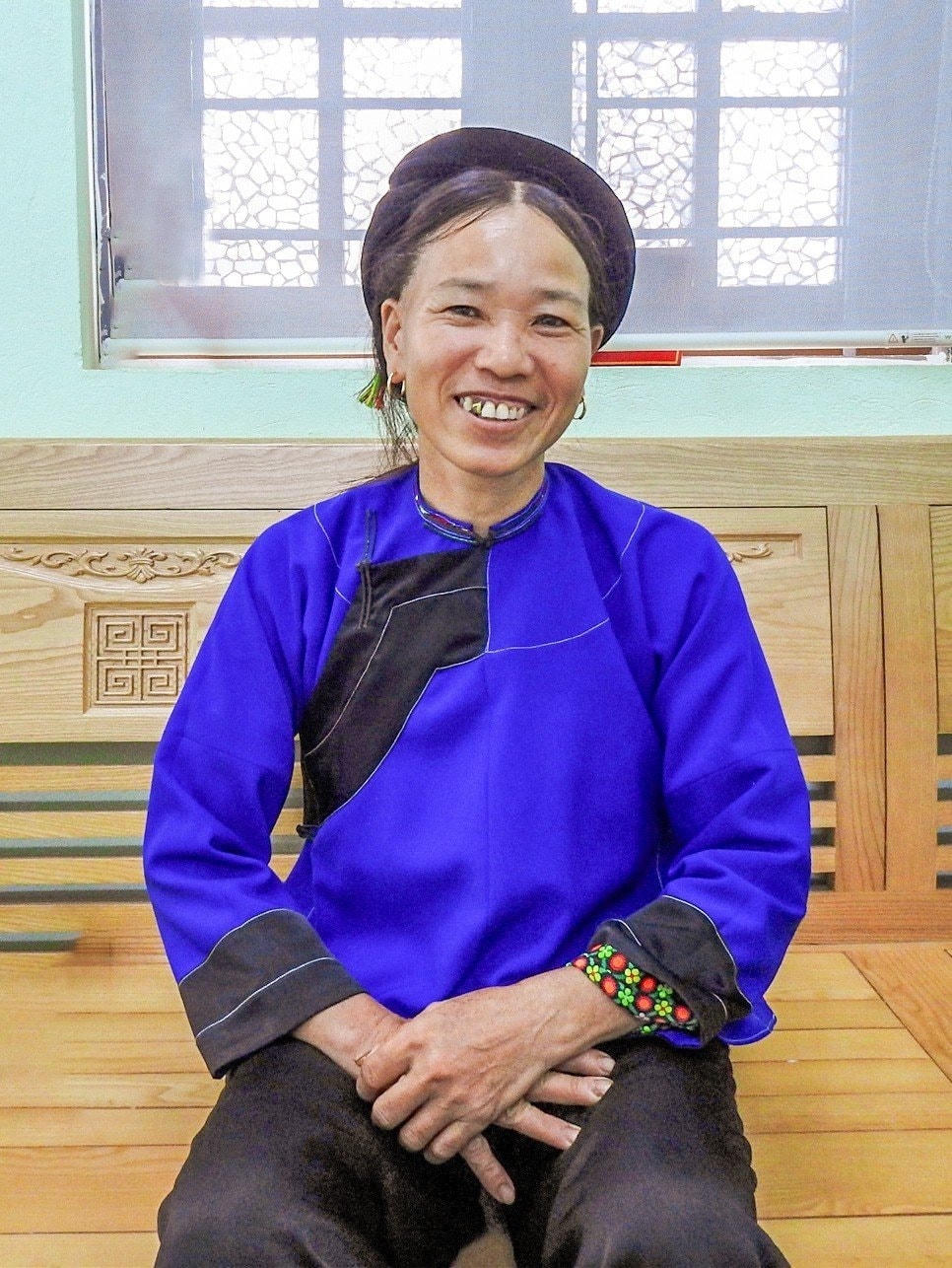 Bà Vi Thị Chỏi, thôn Nà Pất, huyện Vân Thủy, một trong những người được hỗ trợ từ Chương trình 1719