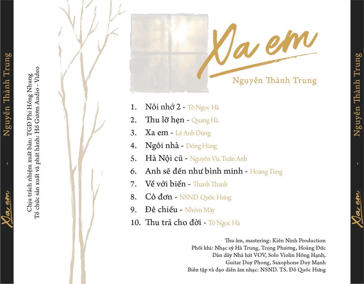 Bìa album của Nguyễn Thành Trung