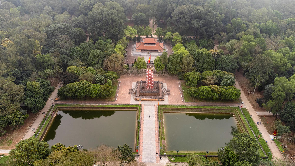 Kiến trúc cổ độc đáo Thành cổ Sơn Tây. Ảnh: Hoàn Như.