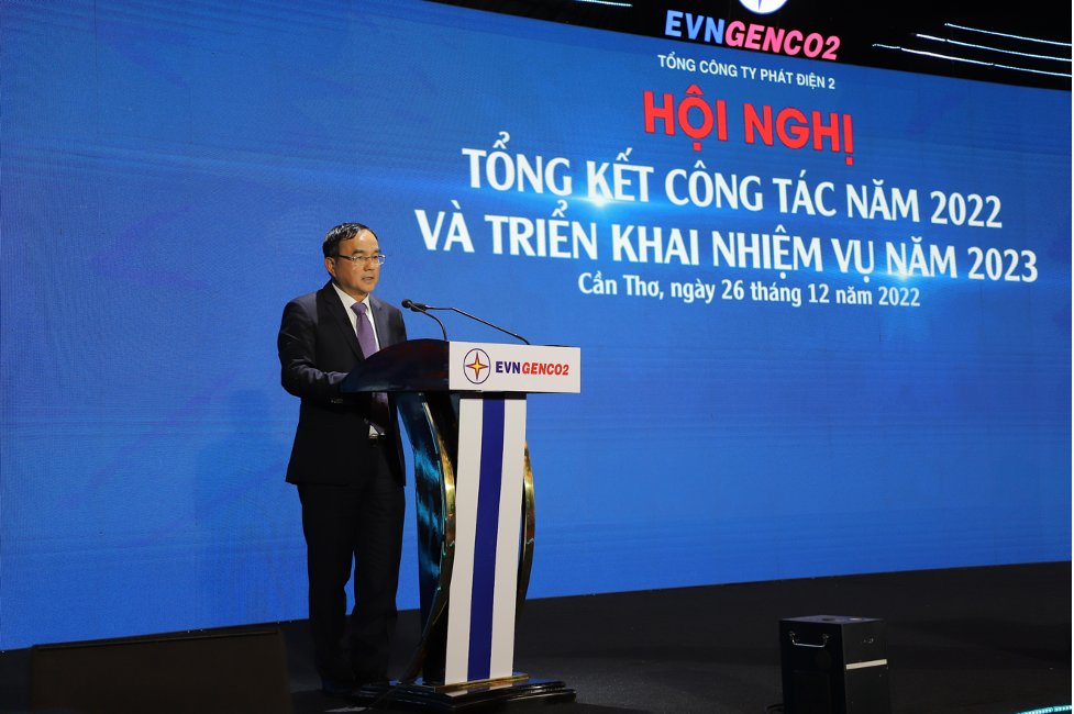 Ông Dương Quang Thành – Chủ tịch HĐTV EVN phát biểu chỉ đạo tại Hội nghị