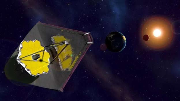 Thiên thạch nhỏ đã va vào kính viễn vọng trị giá 10 tỷ USD hồi cuối tháng 5. Ảnh: NASA.