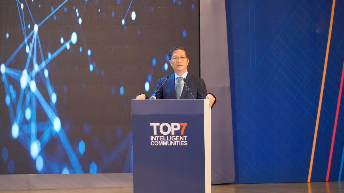 Ông Trần Tuấn Anh phát biểu tại diễn đàn.