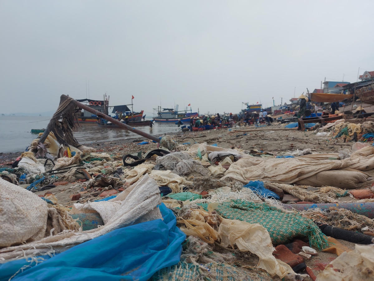 Vấn đề xử lý rác thải triệt để là bài toán khó với chính quyền xã Ngư Lộc.