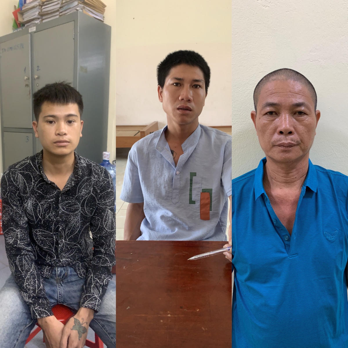 Các đối tượng truy nã bị bắt.