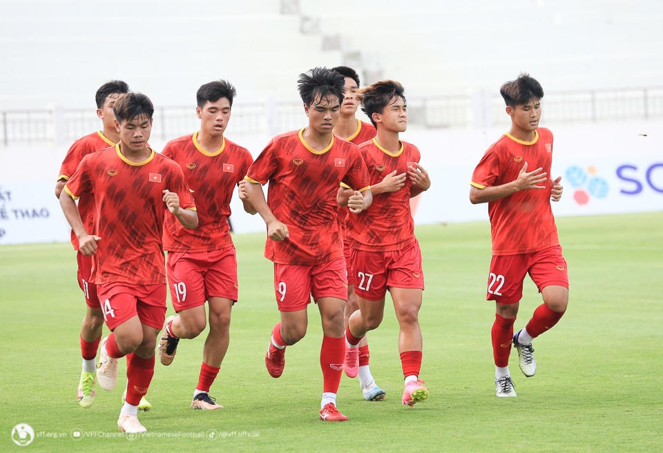 Các cầu thủ trẻ lứa U17 của Việt Nam tiếp tục có cơ hội thi đấu cọ xát với những đối thủ mạnh. Ảnh: VFF.