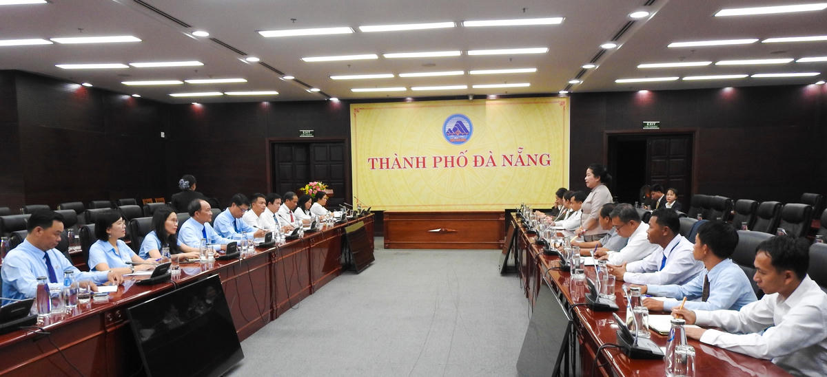 Quang cảnh buổi làm việc. Ảnh: Thanh Tùng.