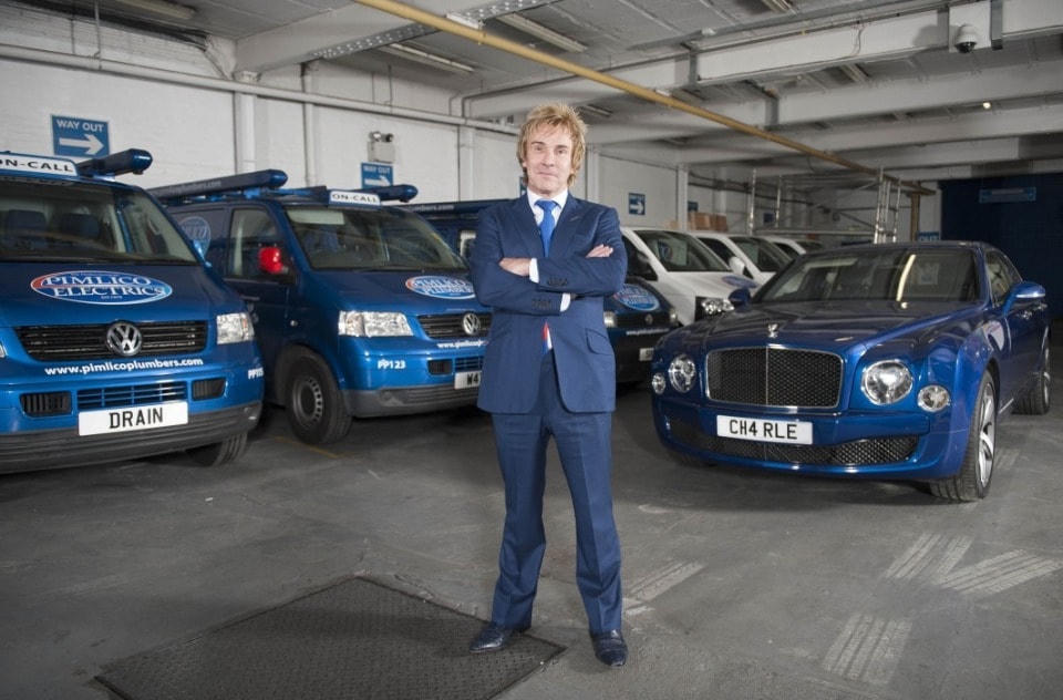 Bộ sưu tập xe hơi của Charlie Mullin, nhà sáng lập Pimlico Plumbers được tiết lộ - bao gồm chiếc Bentley Mulsanne trị giá 36 nghìn bảng Anh và Rolls-Royce 450 nghìn bảng Anh. Ảnh: Rex Features.