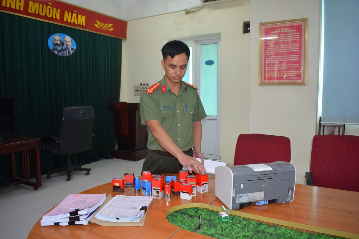 Tang vật của vụ án (ảnh: Cơ quan công an).