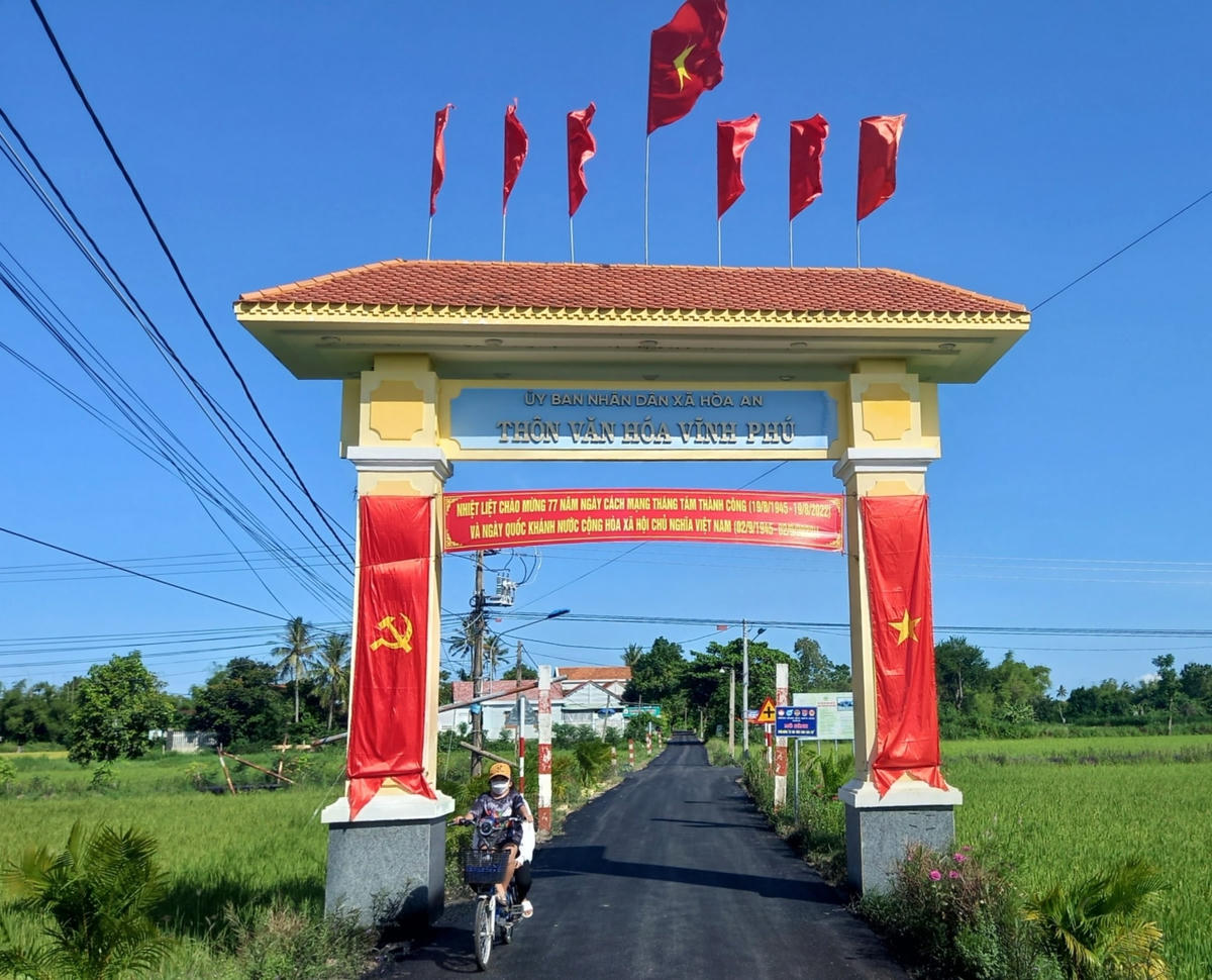 Vùng nông thôn tỉnh Phú Yên đang đổi thay từng ngày nhờ xây dựng NTM. 