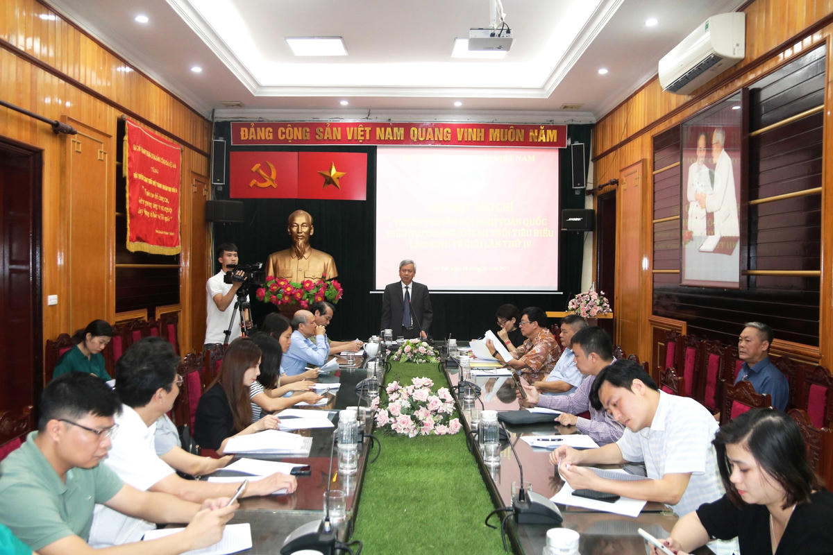 Quang cảnh buổi gặp mặt báo chí. Ảnh: Tiến Đạt.