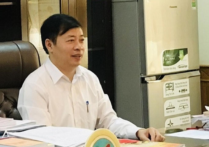 Ông Lương Ngọc Trương thời điểm còn đương nhiệm vị trí Giám đốc CDC Thanh Hóa.