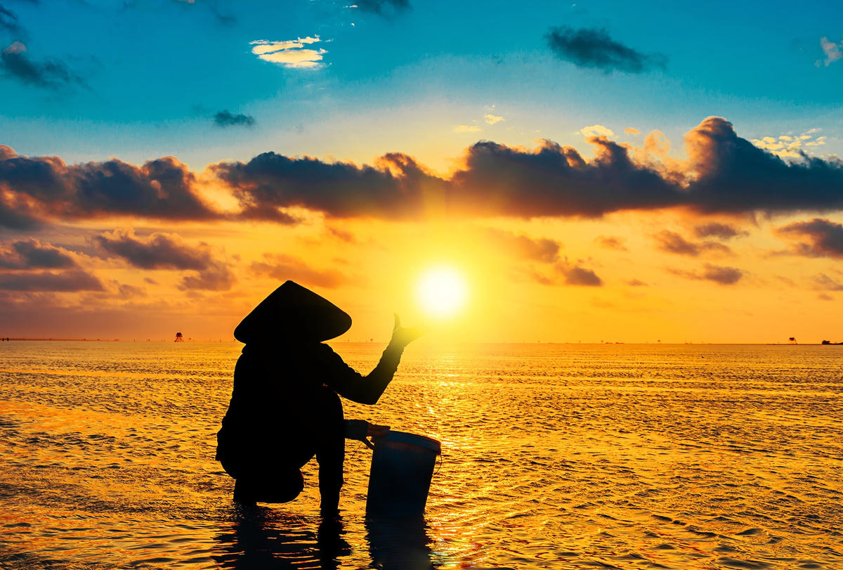 Trong thời gian những năm gần đây, biển vô cực Thái Bình đã gây được sức hút với nhiều du khách bởi vẻ đẹp kết hợp giữa thiên nhiên và người lao động trên biển. 