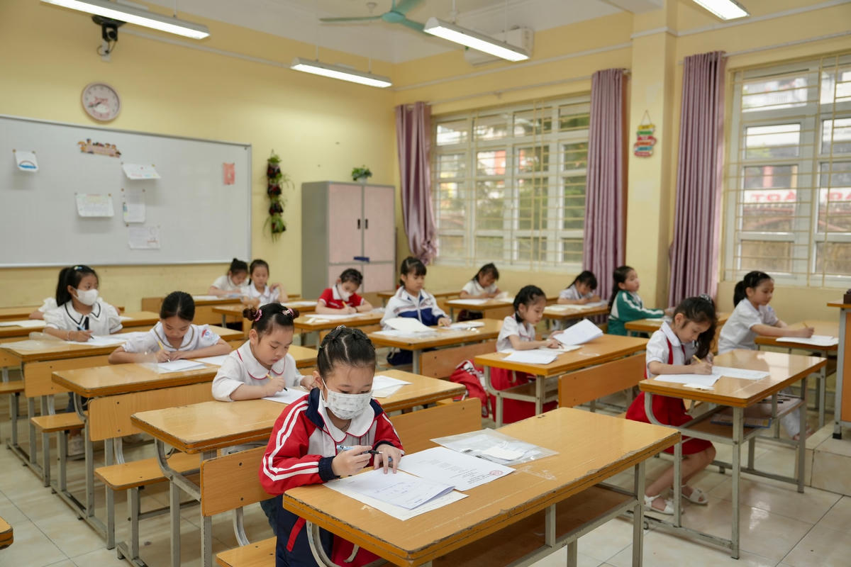 Quá trình thi diễn ra nghiêm túc, đảm bảo chất lượng cuộc thi.