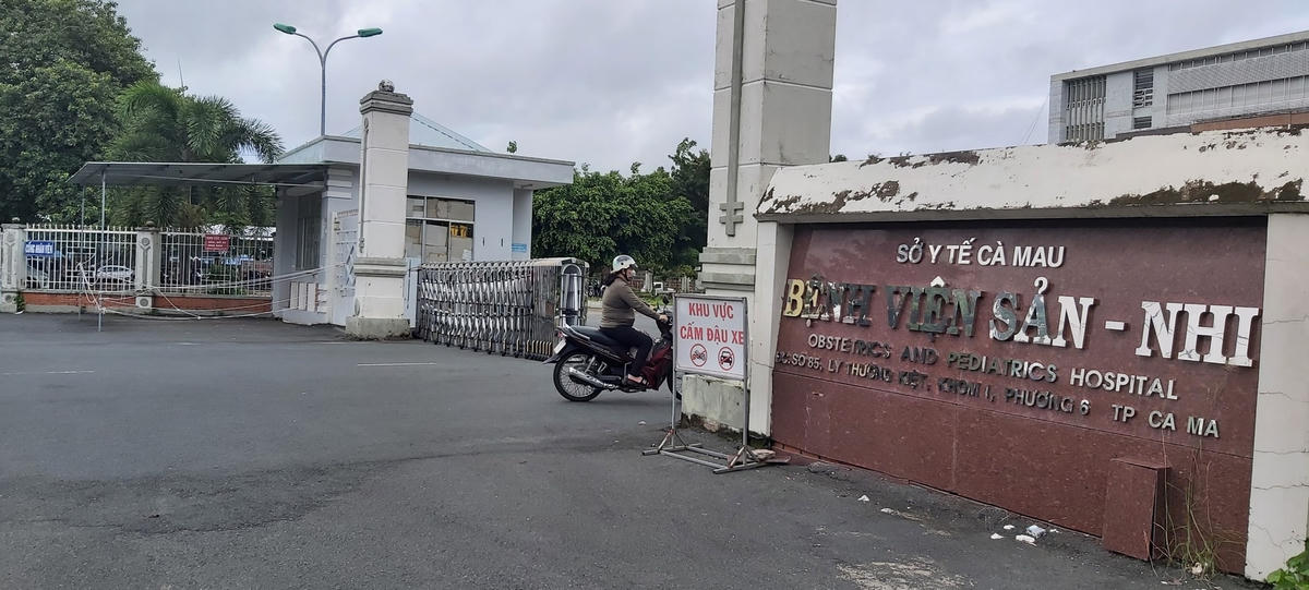 Bệnh viện Sản - Nhi Cà Mau.