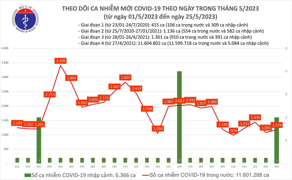 Tình hình dịch Covid-19 tại Việt Nam thời gian qua.