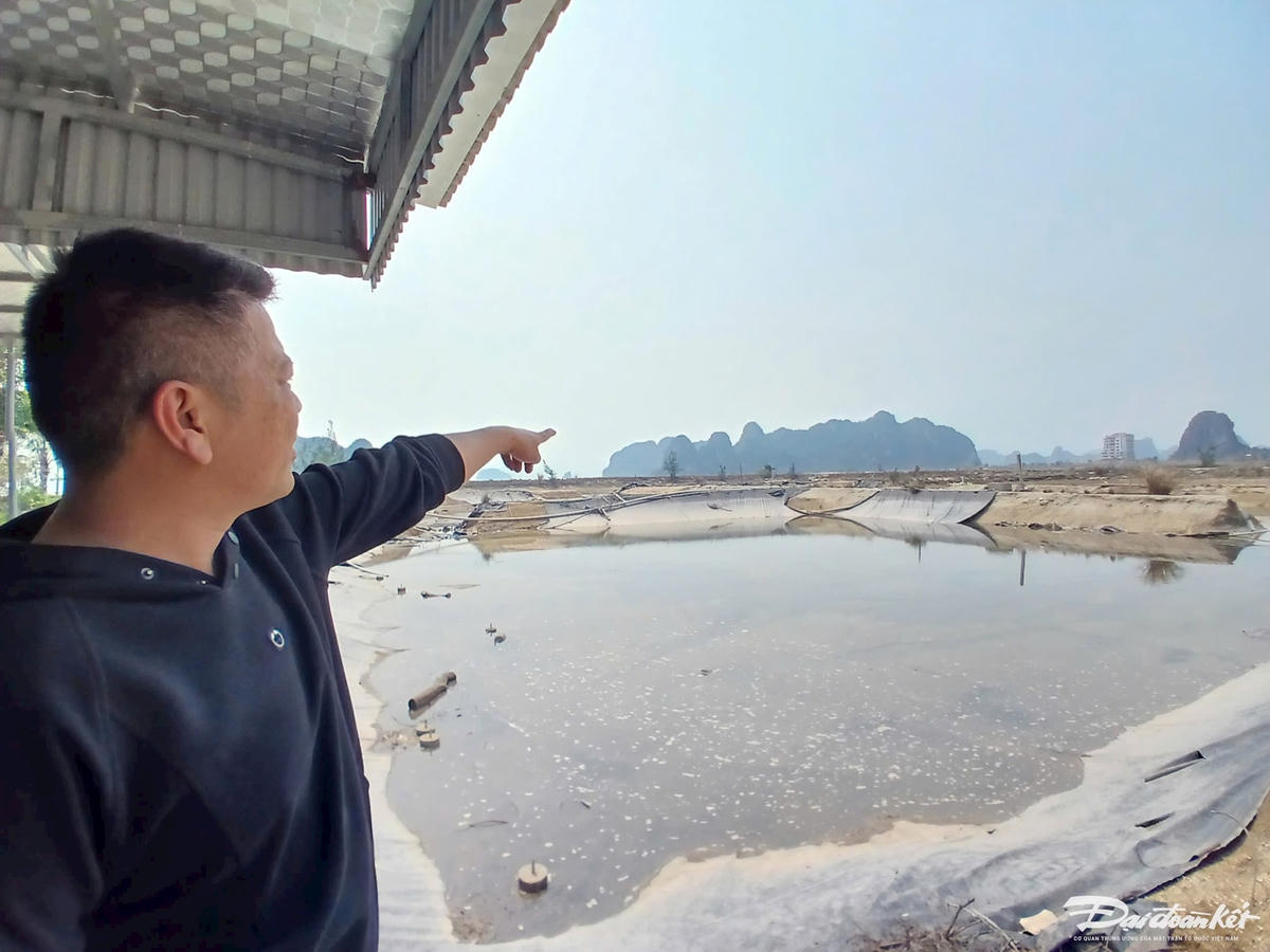 Tại thôn 8 xã Hạ Long, anh Trình Hồng Thắng cho biết, khu vực đầm này của gia đình nằm trong vùng quy hoạch của dự án, đã nhiều lần anh xin phép cải tạo để phát triển kinh tế nhưng không được chấp thuận.