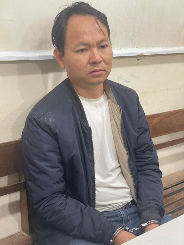 Đối tượng Nguyễn Văn Long đã bị bắt tối 24/12. 