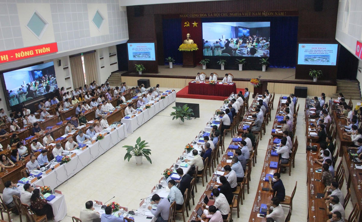 Quang cảnh hội thảo.
