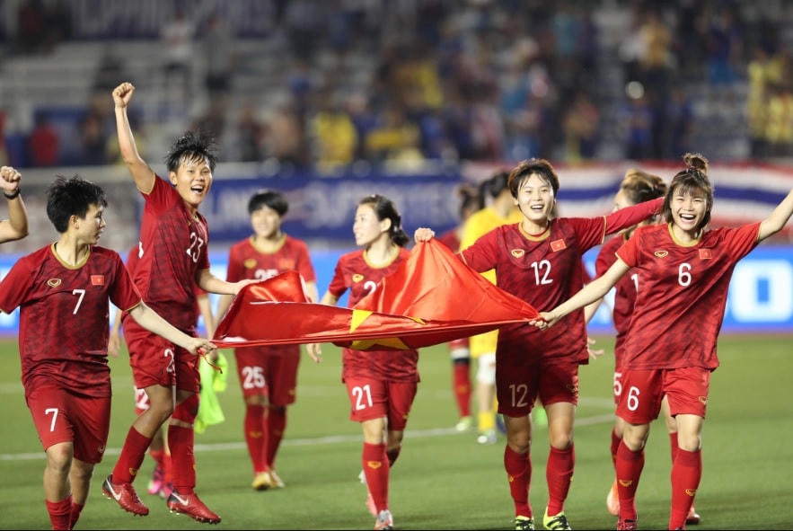 Tuyển nữ tham dự World Cup và là niềm tự hào của bóng đá Việt trong năm 2023.