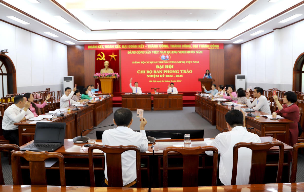 Quang cảnh Đại hội.