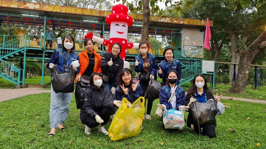 Tại Công viên Cây Mai, Thành phố Hồ Chí Minh.