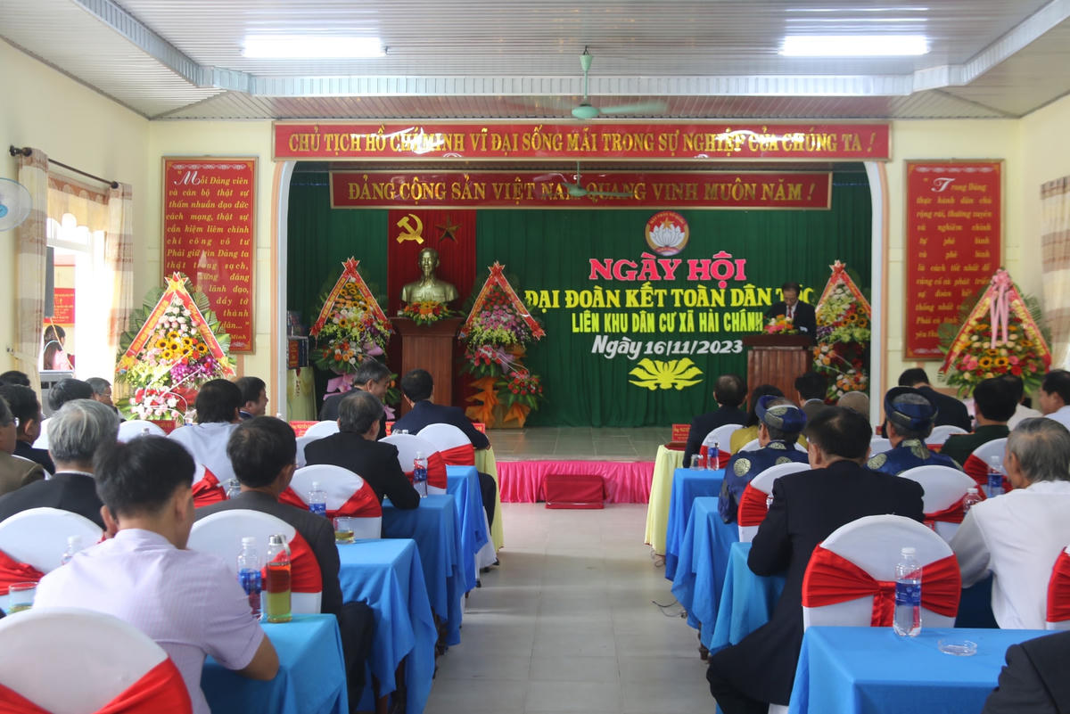 Tại Ngày hội, ban tổ chức đã ôn lại truyền thống 93 năm MTTQ Việt Nam. Đồng thời, báo cáo tình hình khối đại đoàn kết toàn dân tộc và kết quả kết quả thực hiện các cuộc vận động, phong trào thi đua yêu nước năm 2023 của liên KDC.