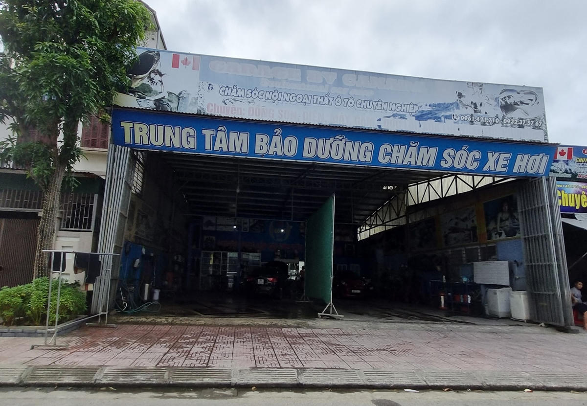 Garage BV Canada ở TP Hà Tĩnh.
