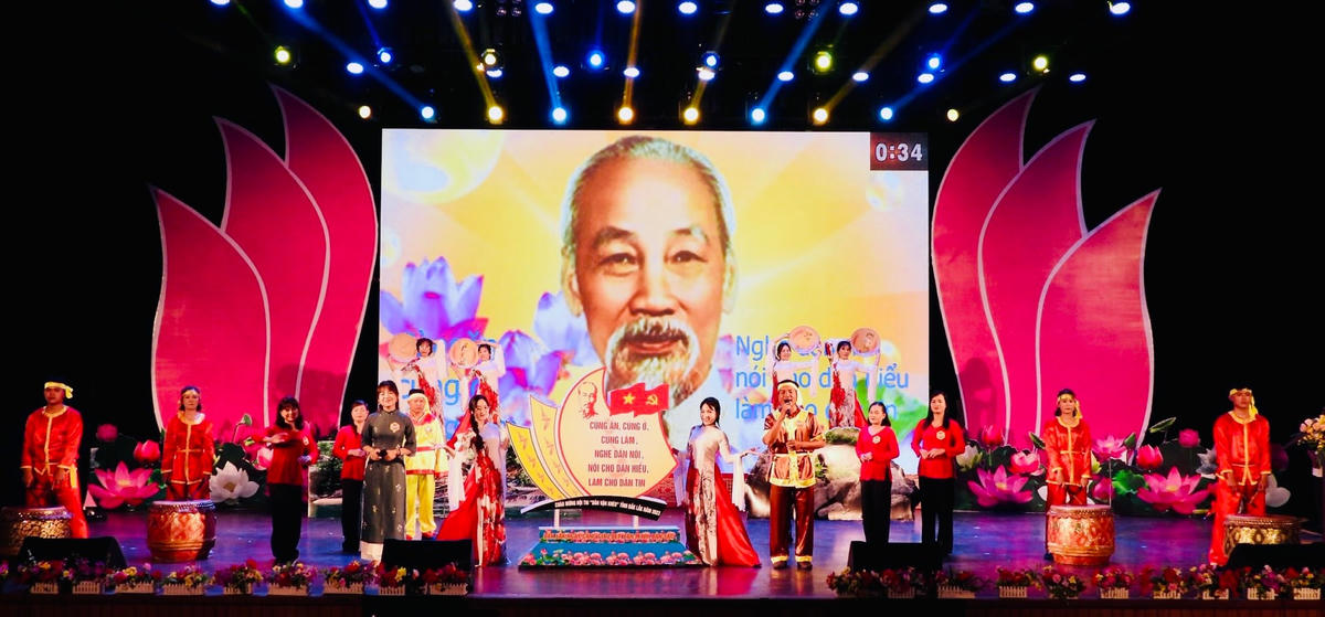 Phần thi của Huyện ủy Ea Súp.