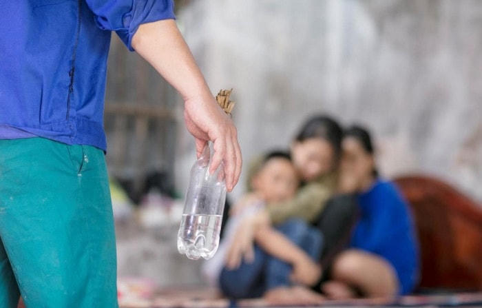 Bạo lực gia đình đã trở thành vấn nạn xã hội đáng báo động. Ảnh: tl