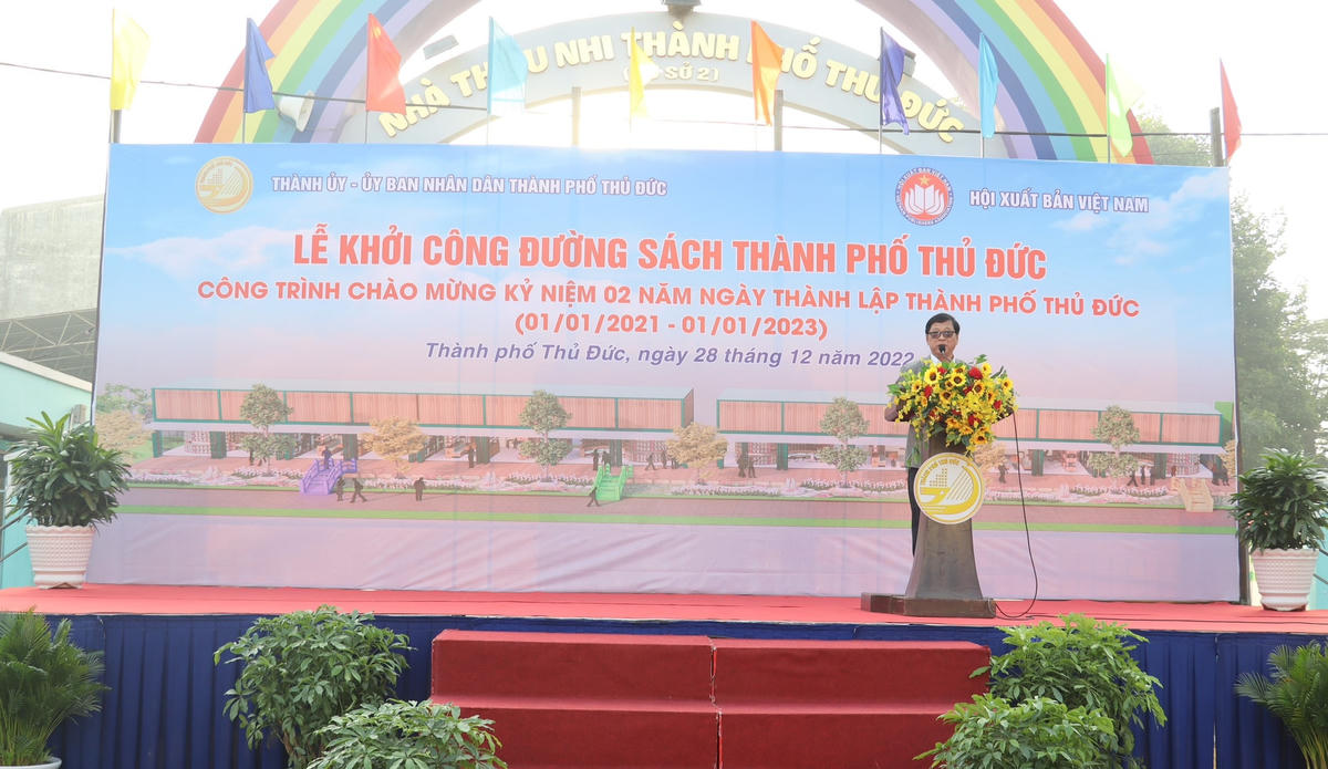 TP Hồ Chí Minh khởi công đường sách thứ 2 ngay trước thềm năm mới 2023