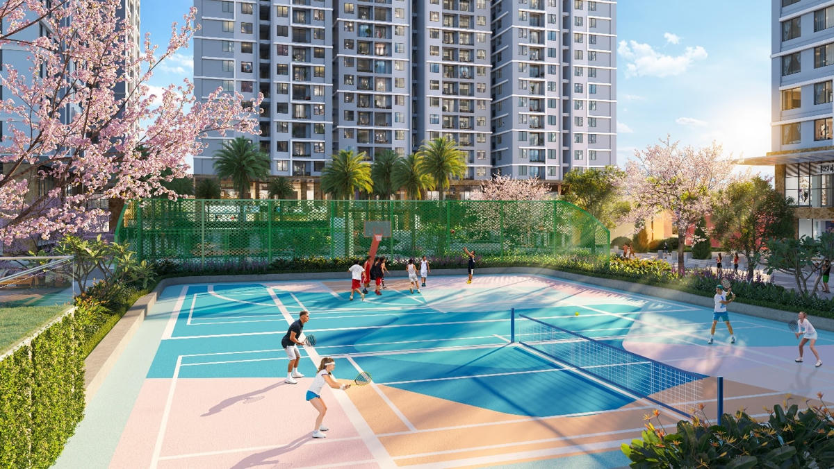 Các tiện ích vui chơi, chăm sóc sức khỏe đều có tại Hanoi Melody Residences.