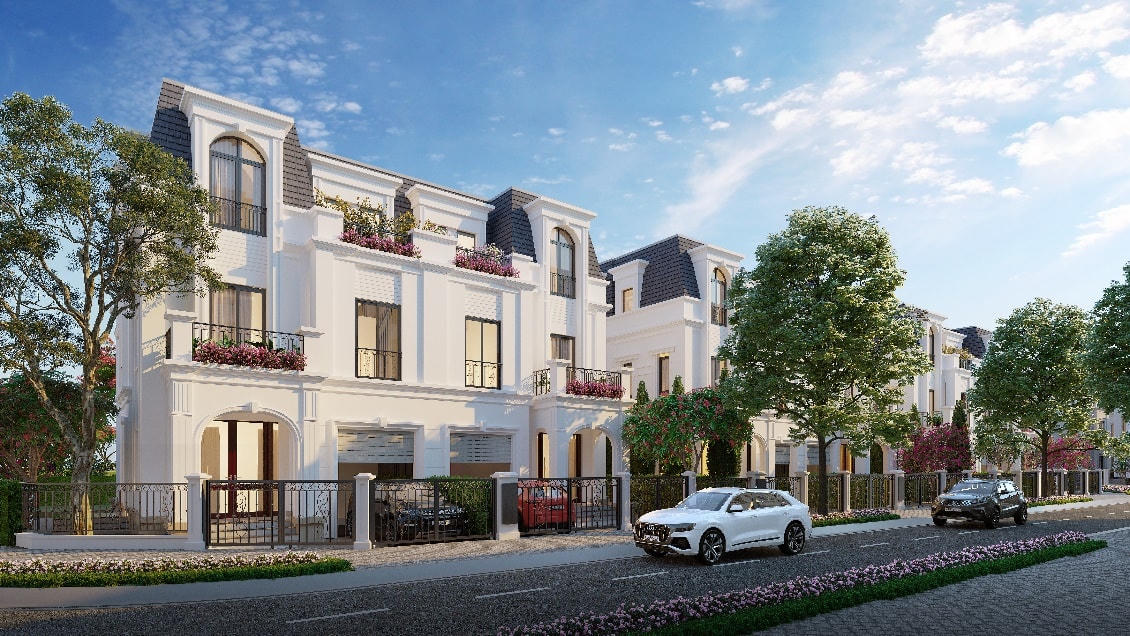Biệt thự Thảo viên Villas hòa mình vào thiên nhiên đáp ứng tiêu chí sống xanh của cư dân.