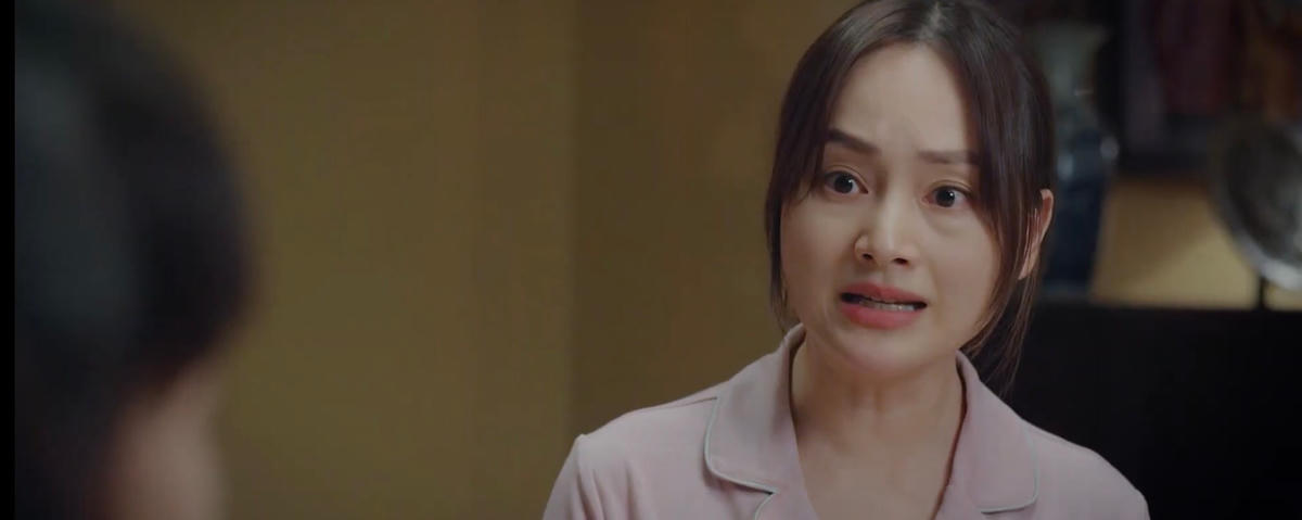 Khánh nổi giận quát hai con vì nói mình ngoại tình. Ảnh: CMH. 
