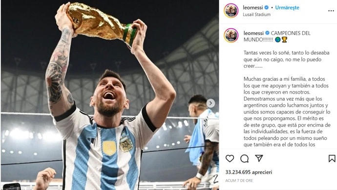 Messi gửi bức tâm thư gửi tới người hâm mộ trước khi lên đường trở về Argentina.