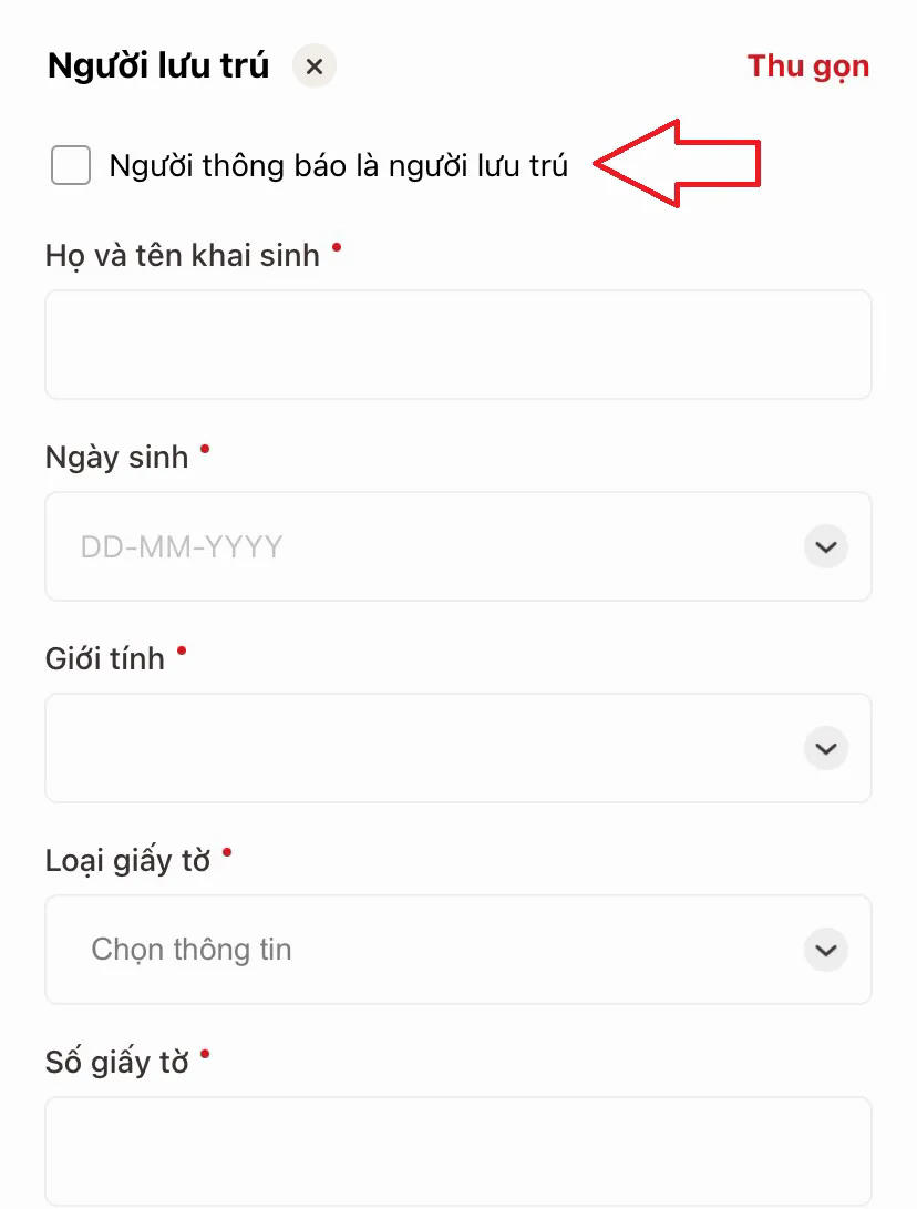 Người dân chỉ mất 5 phút để thông báo lưu trú qua VNeID