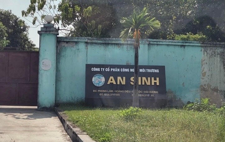 Công ty CP Công nghệ môi trường An Sinh bị xử phạt hơn 1 tỷ đồng do có hành vi vi phạm về môi trường. 