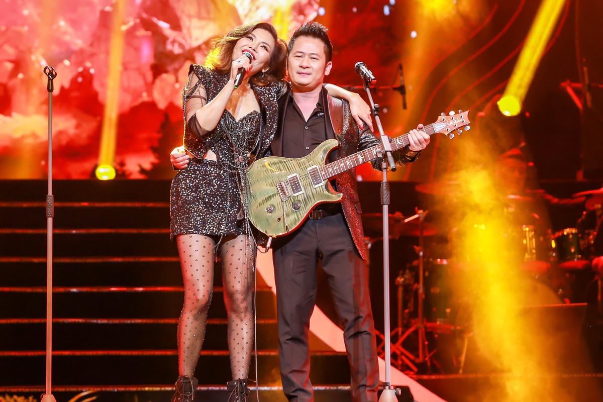 Bằng Kiều trong một show diễn.