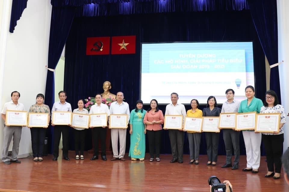 Tuyên dương các mô hình, giải pháp tiêu biểu.